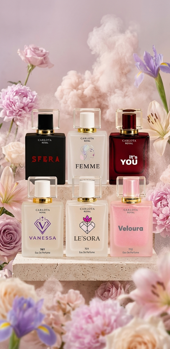 CARLOTA İle Klasik ve Zarafet: Çiçeksi (Floral) ve Pudralı Kokuların Büyülü Dünyası